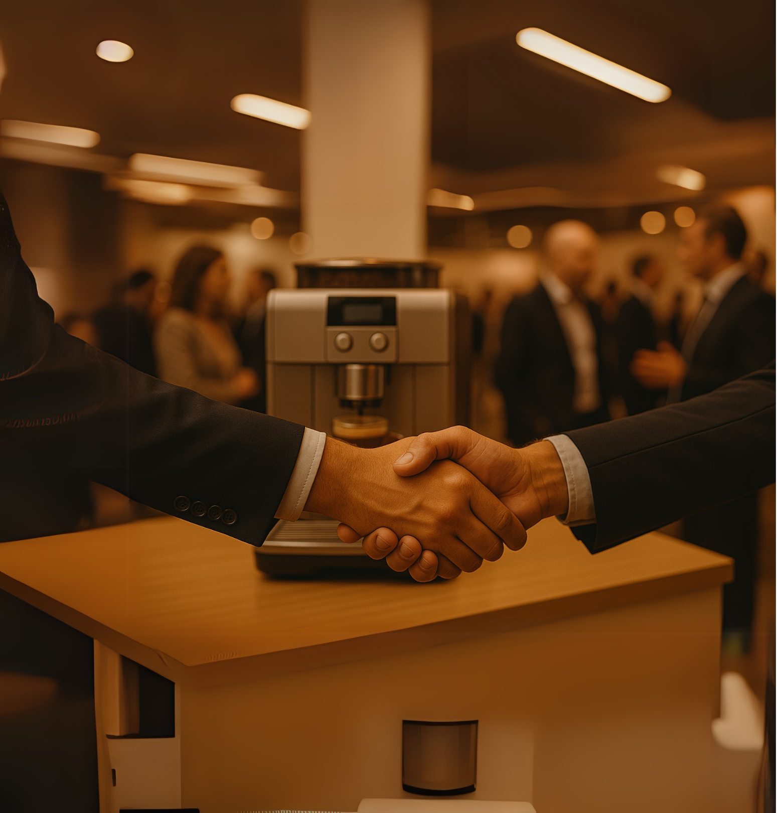 Equipe Cafēventos em ação